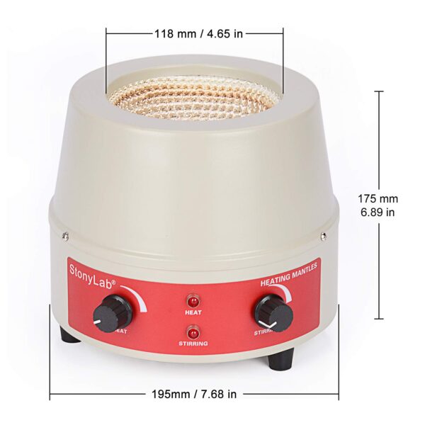 Stonylab Heating and Stirring Electromantle - Image 2