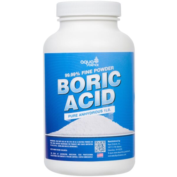 Boric Acid Powder - 1lb, 99.9% Industrial Grade