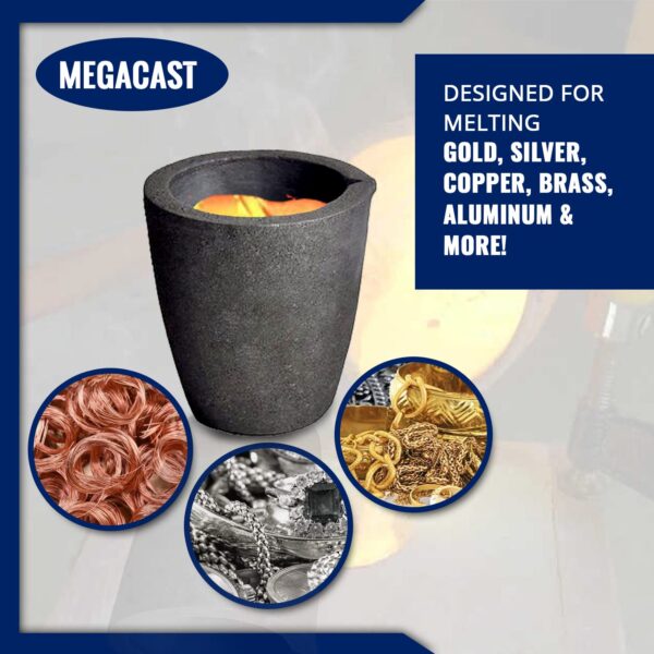 6KG Metal Crucible For Melting Gold - Image 3