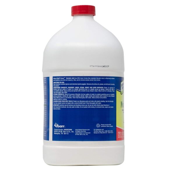 Muriatic Acid 1 Gallon Low Fume Version - Image 2