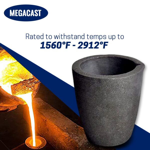 6KG Metal Crucible For Melting Gold - Image 2