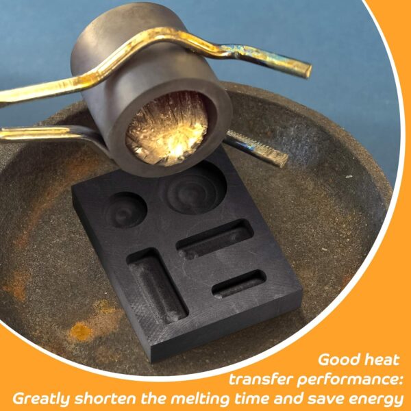 5-in-1 Graphite Casting Ingot Mold - Image 3