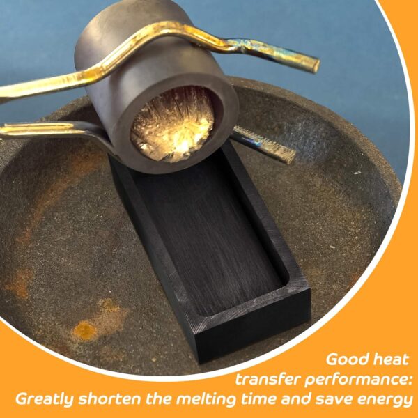 2 Pieces Graphite Ingot Crucible Mould - Image 2